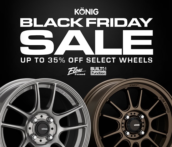 Save Up to 35% On Select König Wheels