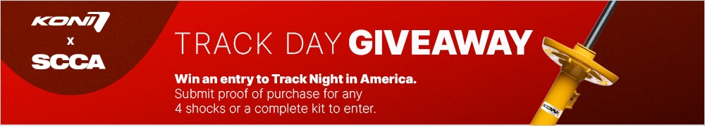 KONI x SCCA Track Night Contest