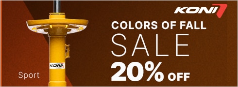 KONI Colors of Fall Sale: Save 20%