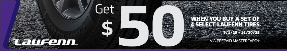 Get $50* Back from Laufenn