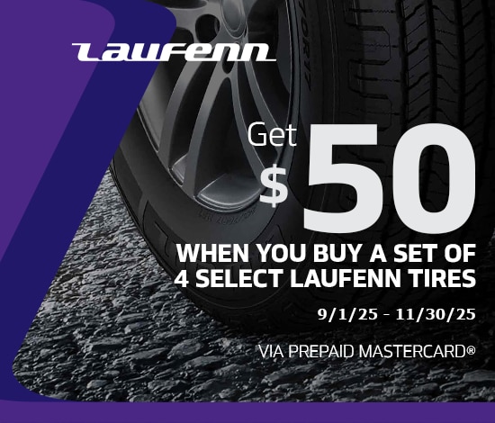 Get $50* Back from Laufenn