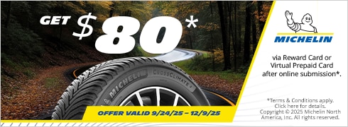 Buy a set of four and get an $80* Visa® Reward Card or Visa® Virtual Account after online submission.