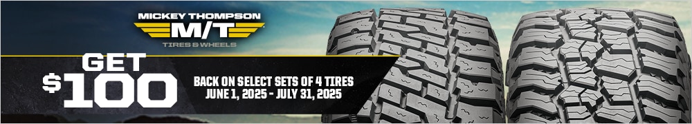 Mickey Thompson: Get a $100 Reward