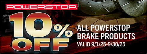 Save 10% On All PowerStop Brake Products