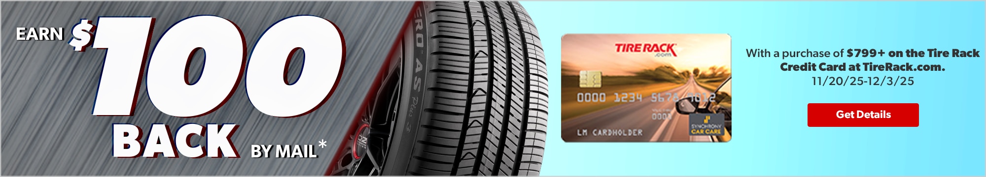 Earn $100 Back by Mail