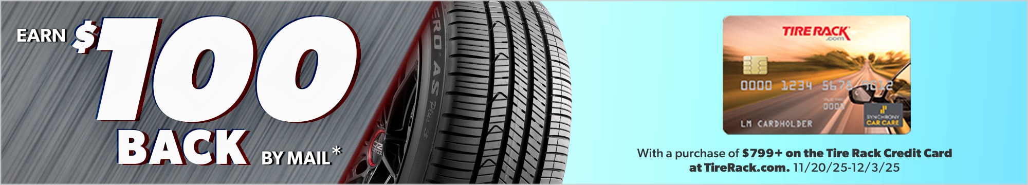 Earn $100 Back by Mail