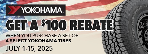 Buy a set of 4 and get a $100 rebate