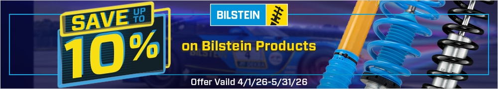 Save Up to 10% on Select Bilstein Products
