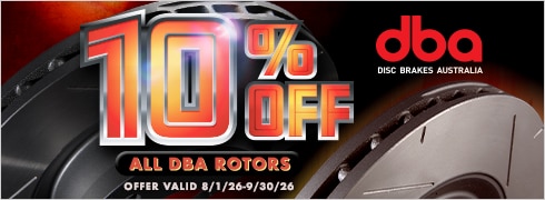 Save 10% on All DBA Rotors 