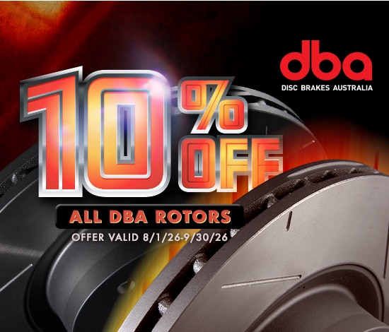 Save 10% on All DBA Rotors 