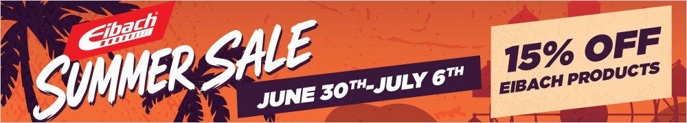 Eibach Summer Sale: Save 15%