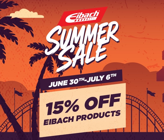 Eibach Summer Sale: Save 15%