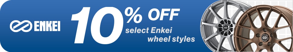 10% Off Select Enkei Wheels