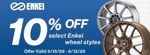 10% Off Select Enkei Wheels