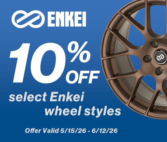 10% Off Select Enkei Wheels