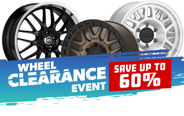 Wheel Clearance Event: Save up to 60%