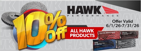 Save 10% on All Hawk Products