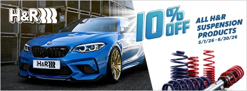 10% Off H&R Suspension Products