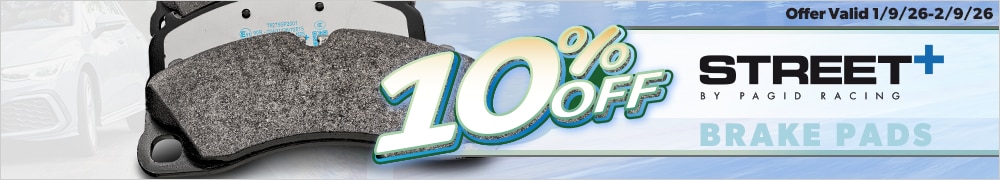 Save 10% on Street Plus Brake Pads