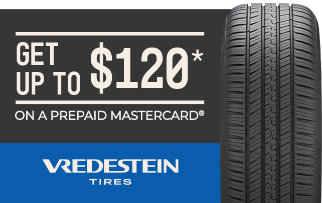 Get up to $120 back from Vredestein
