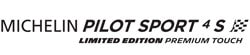 Michelin Pilot Sport 4S Limited Edition Premium Touch Logo