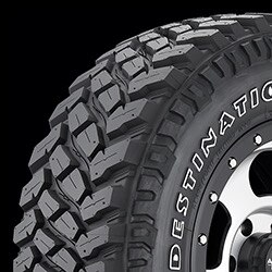 Qty 1 Firestone Destination M-T2 Tires LT35X12.50R20 121Q