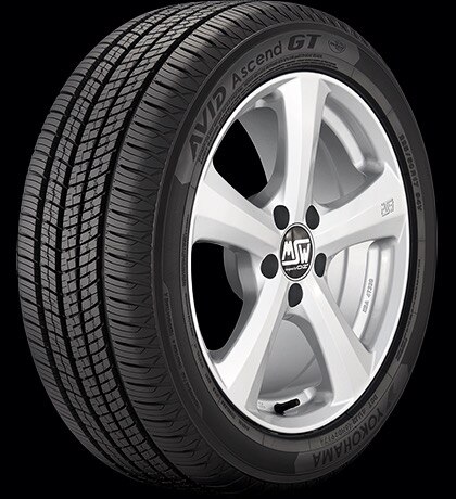 Yokohama Avid Ascend LX 225/55R18 98H All-Season Tire With Enhanced Features
