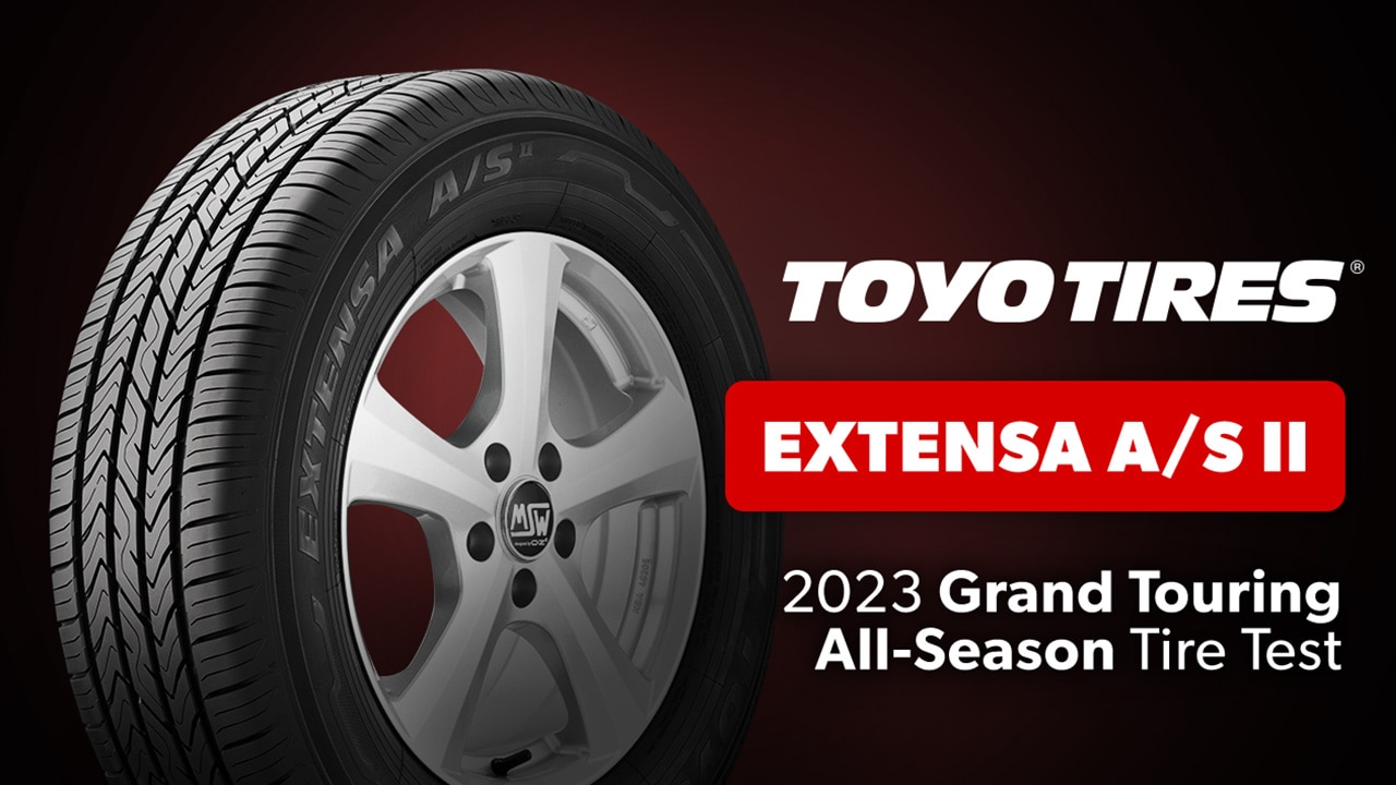 Toyo Extensa A/S II Tire Rack