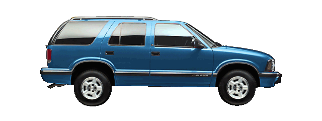 Chevrolet S10 Blazer Tires