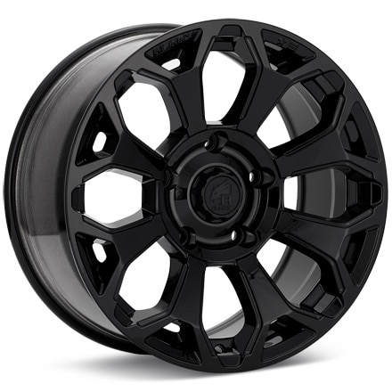 ALMAX USA AM-804 Gloss Black Painted Wheels 18 In 18x9 +25 AM41890515025GB
