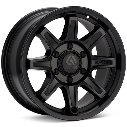 ALPHAequipt Command Black Painted Wheels 18 In 18x9 +25 AC1890511225MB