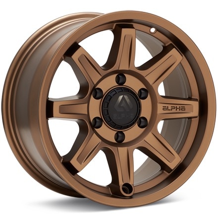 ALPHAequipt Command Bronze Painted Wheels 17 In 17x8.5 +15 AC1785515015BZ