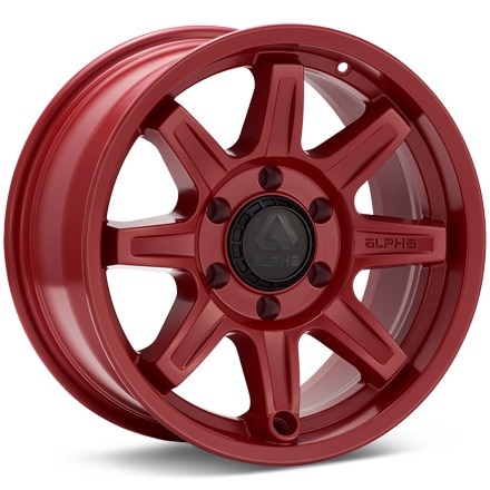 ALPHAequipt Command Red Painted Wheels 17 In 17x8.5 +25 AC1785613525R