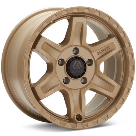 ALPHAequipt Delta Quicksand Painted Wheels 17 In 17x8.5 +00 AD178551270QS