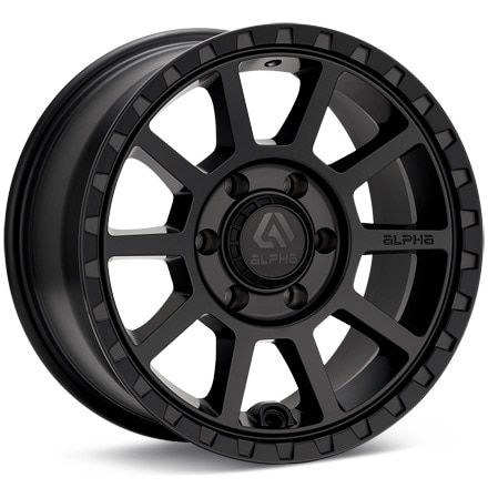 ALPHAequipt Foxtrot Black Painted Wheels 15 In 15x7 +15 AF1570510015MB