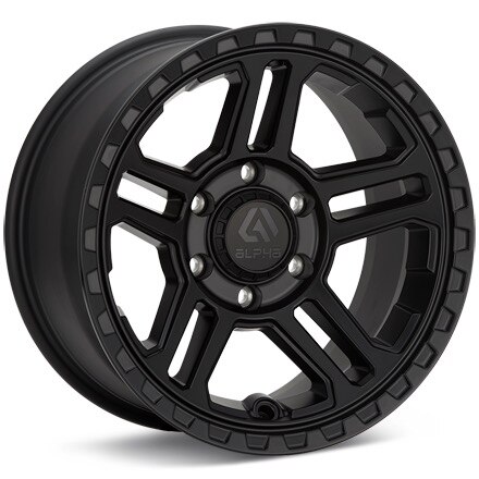 ALPHAequipt Grenade Black Painted Wheels 17 In 17x7.5 +35 AG1775510035MB