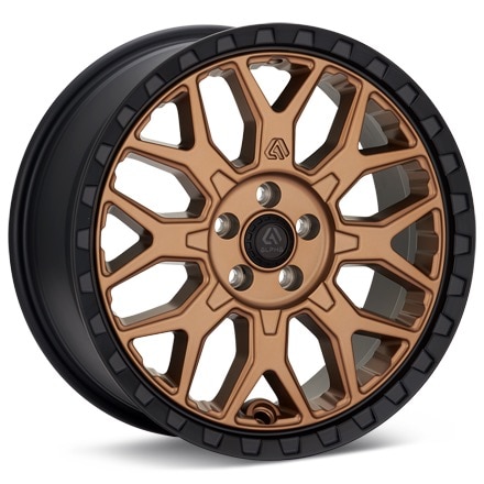 ALPHAequipt Halo CUV Bronze w/Black Lip Wheels 17 In 17x7.5 +35 AH1775510035BZBL
