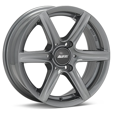 ALUTEC Grip3 Graphite Silver Wheels 15 In 15x5 20 GR50520M72-7