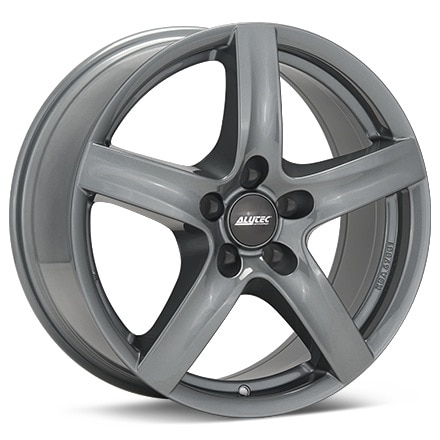 ALUTEC Grip Graphite Silver Wheels 15 In 15x5.5 45 GR55545A22-7