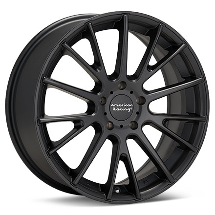 American Racing AR904 Black Painted Wheels 16 In 16x7 40 AR90467012740