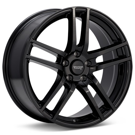 American Racing AR929 Gloss Black Painted Wheels 16 In 16x7 +45 AR92967010345