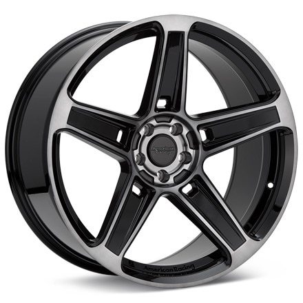 American Racing AR936 Gloss Black Machine w/GreyTint Wheels 20 In 20x10.5 +22 AR93620515322