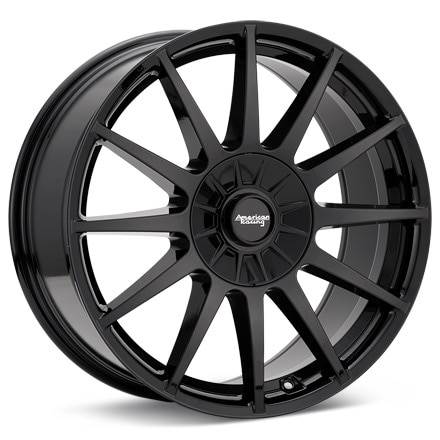 American Racing AR944 Gloss Black Painted Wheels 17 In 17x8 +20 AR944BX17803520