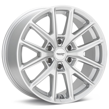 American Racing AR945 Hyper Silver Wheels 17 In 17x8 +35 AR945SX17806335