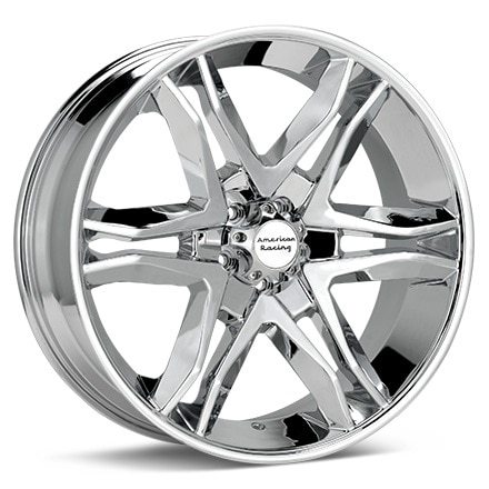 American Racing AR893 Mainline Chrome Plated Wheels 17 In 17x8 25 AR89378068225