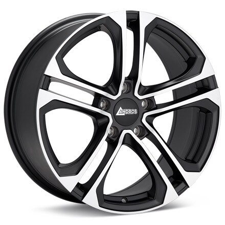 ANDROS Spec L Machined w/Black Accent Wheels 18 In 18x8 45 L1880510845MBMA