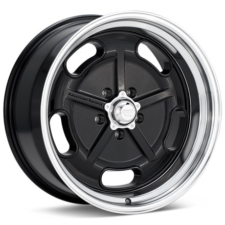 American Racing Authentic Hot Rod VN511 Salt Flat Black w/Mach Lip Wheels 20 In 20x9.5 +00 VN51129550300