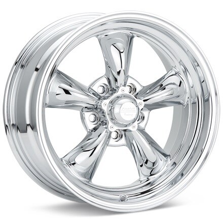 American Racing Authentic Hot Rod VN615 Torq Thrust II 1 PC Chrome Plated Wheels 17 In 17x7 00 VN6157761