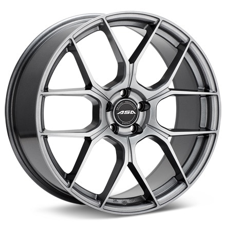ASA GT15 Dark Silver Paint Wheels 20 In 20x8.5 +32 GT152853DS