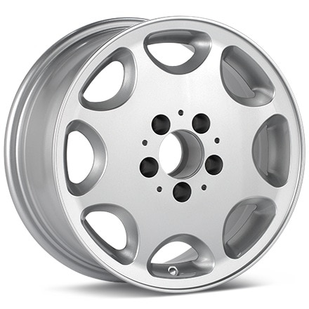 ASA Type 8 Silver Painted Wheels 15 In 15x7 23 US4525S